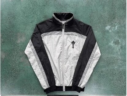 3105 black gray coat