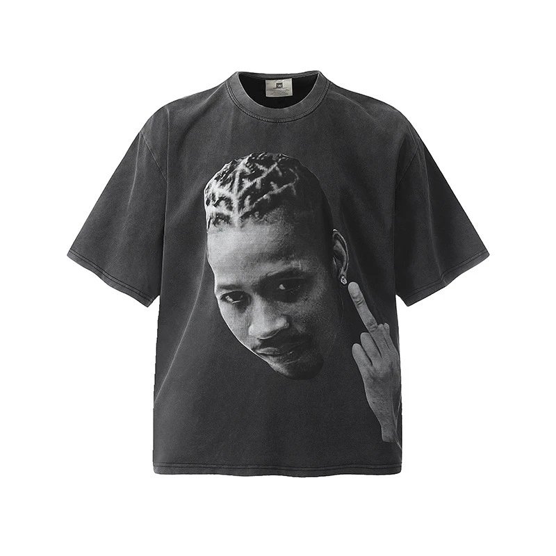 Basketball superstar BIG FACE portrait